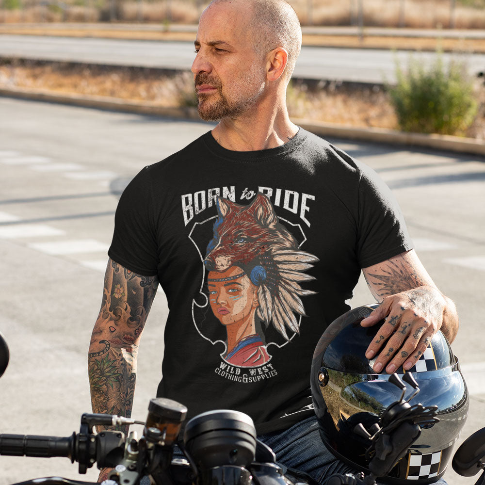 T-Shirt Born to ride