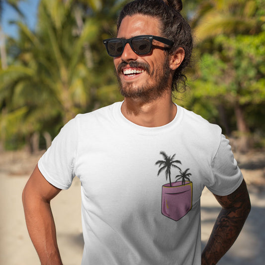 T-Shirt Palm Pocket