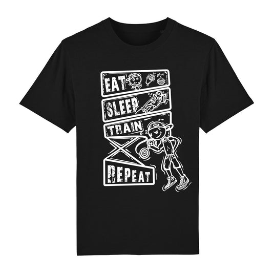 T-Shirt Eat Sleep Train Repeat