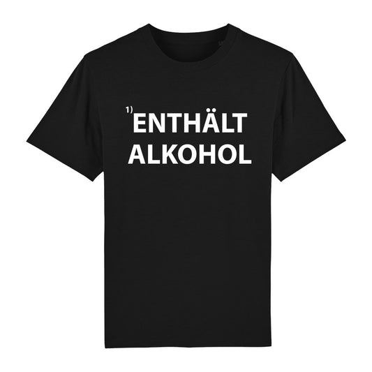 T-Shirt Enthält Alkohol