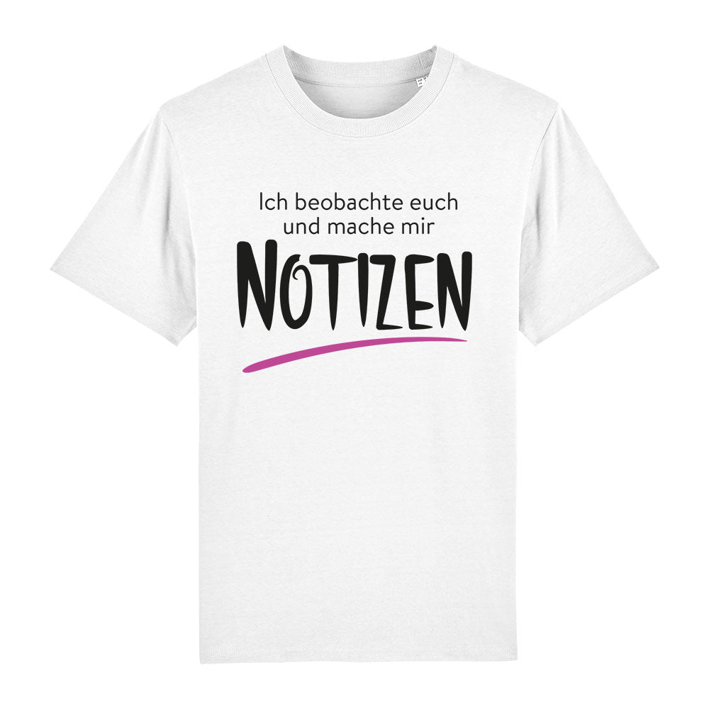 T-Shirt Notizen