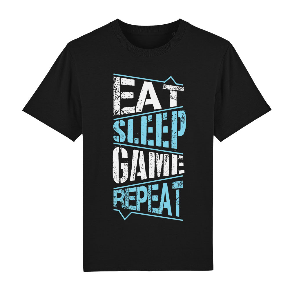 T-Shirt Eat Sleep Game Repeat