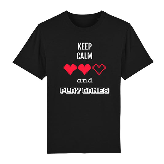 T-Shirt Keep Calm and Play Games