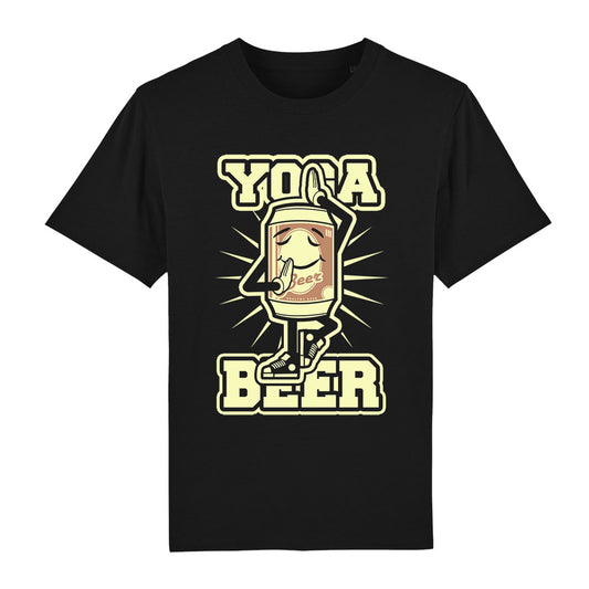 T-Shirt Yoga Beer