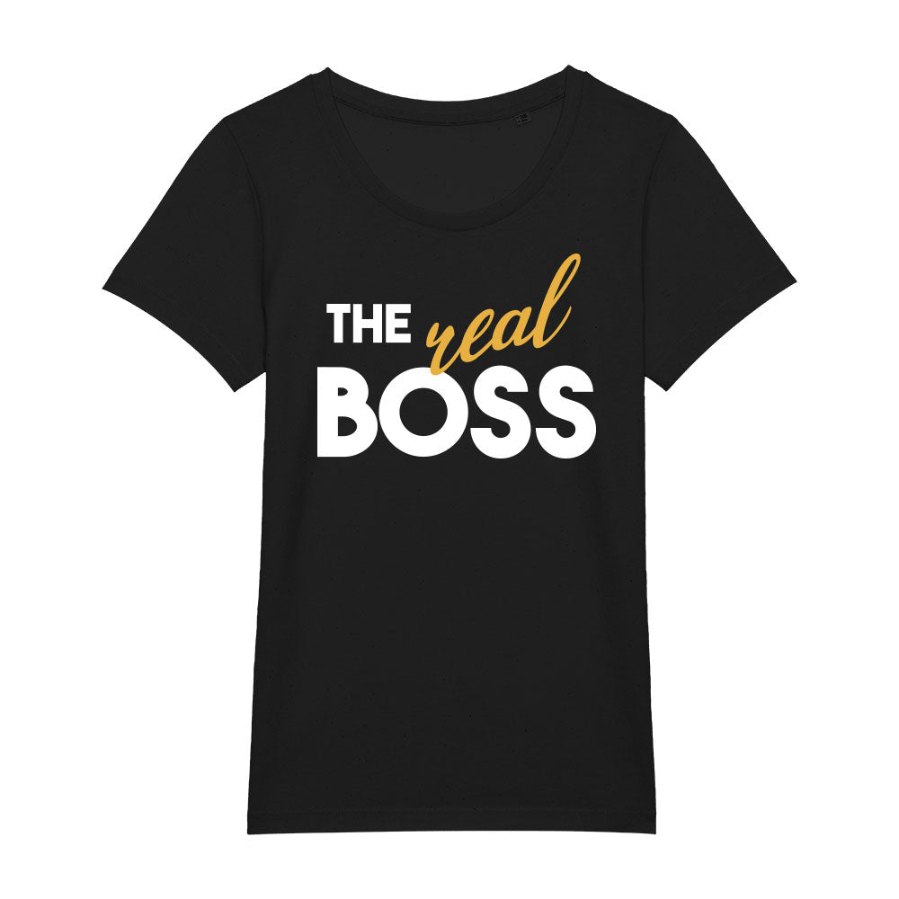 T-Shirt (w) The real Boss