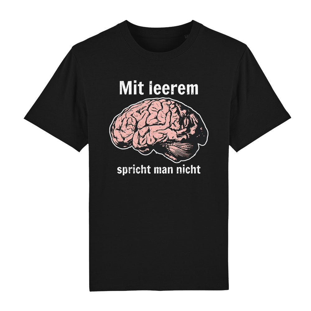 T-Shirt Mit leerem Hirn