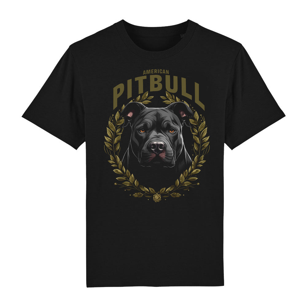 T-Shirt American Pitbull black