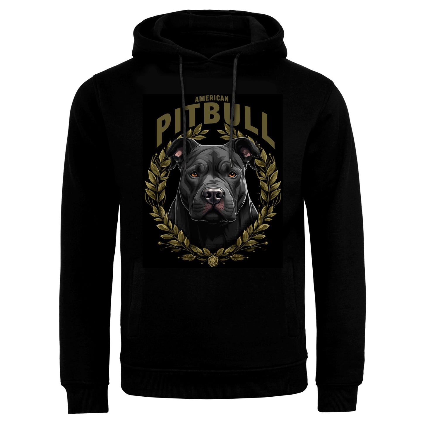 Hoodie American Pitbull black