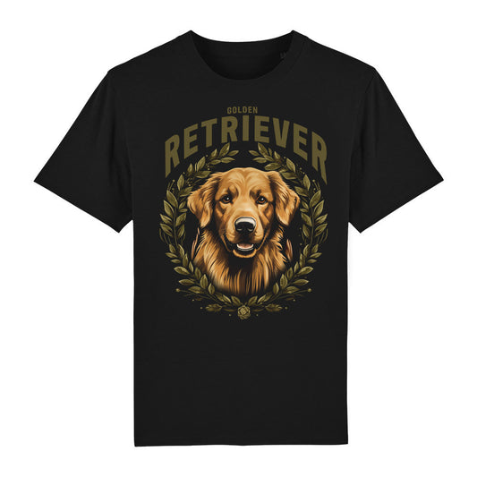 T-Shirt Golden Retriever black