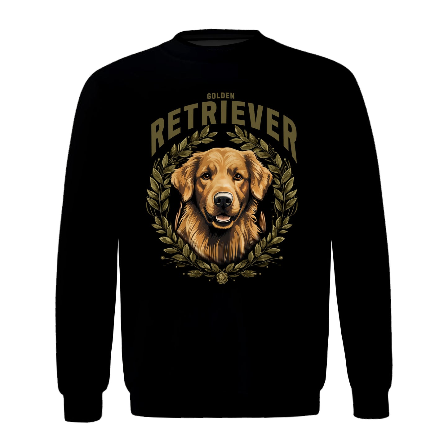 Sweatshirt Golden Retriever black