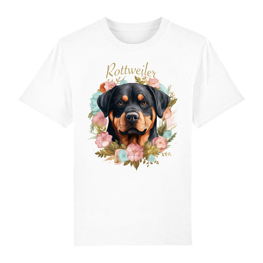 T-Shirt Rottweiler white