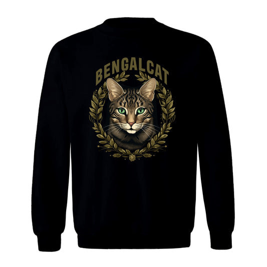 Sweatshirt Bengal Cat black