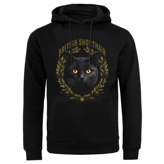 Hoodie British Shorthair Cat black