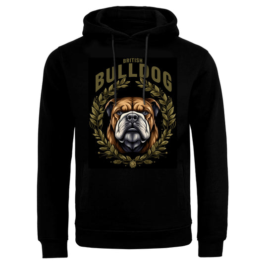 Hoodie British Bulldog black