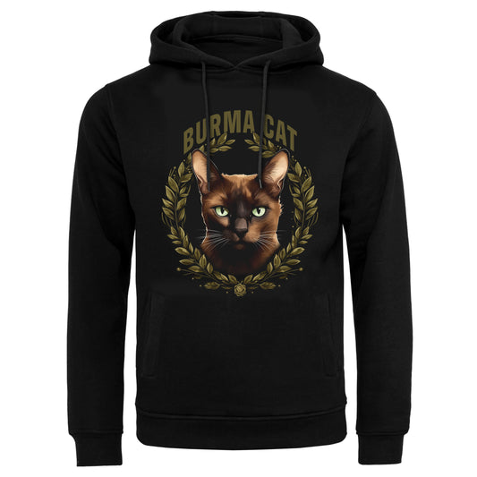 Hoodie Burma Cat black