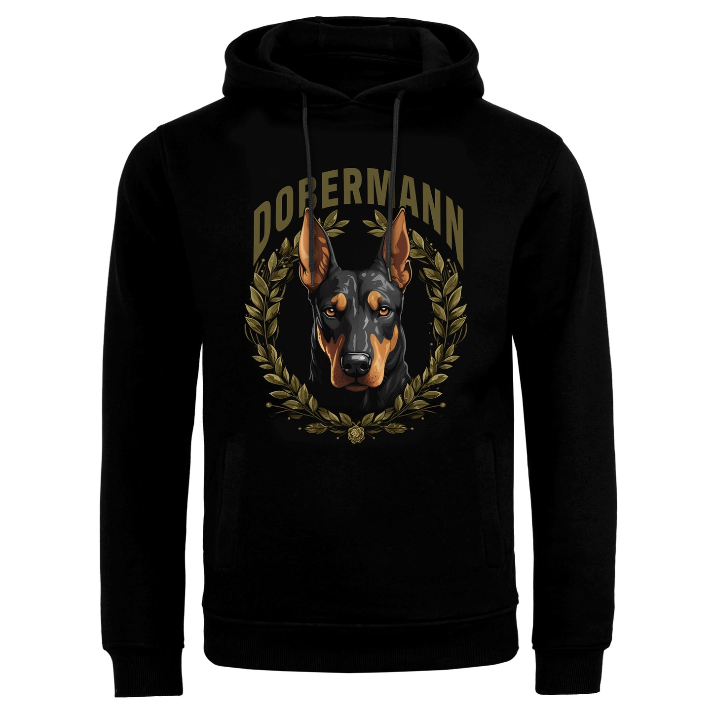 Hoodie Doberman black