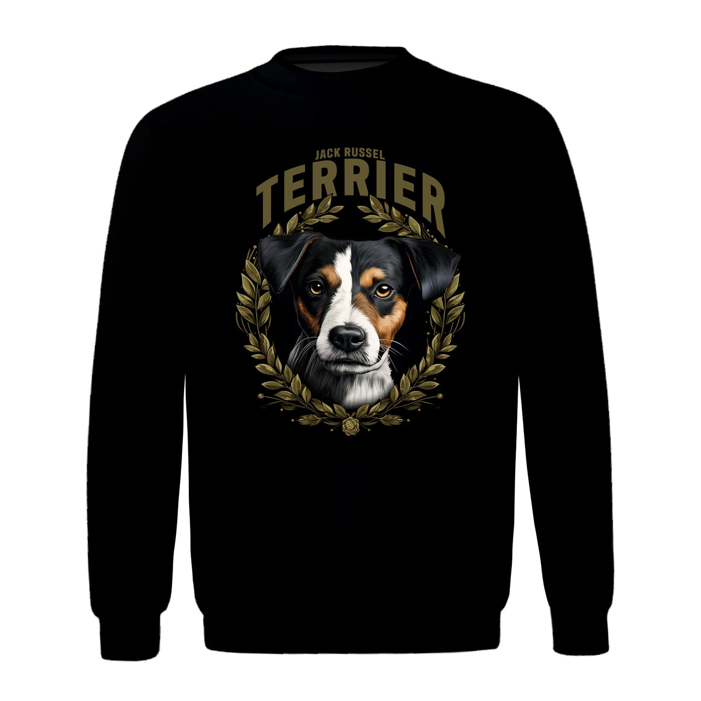 Jack Russel Terrier sweatshirt black