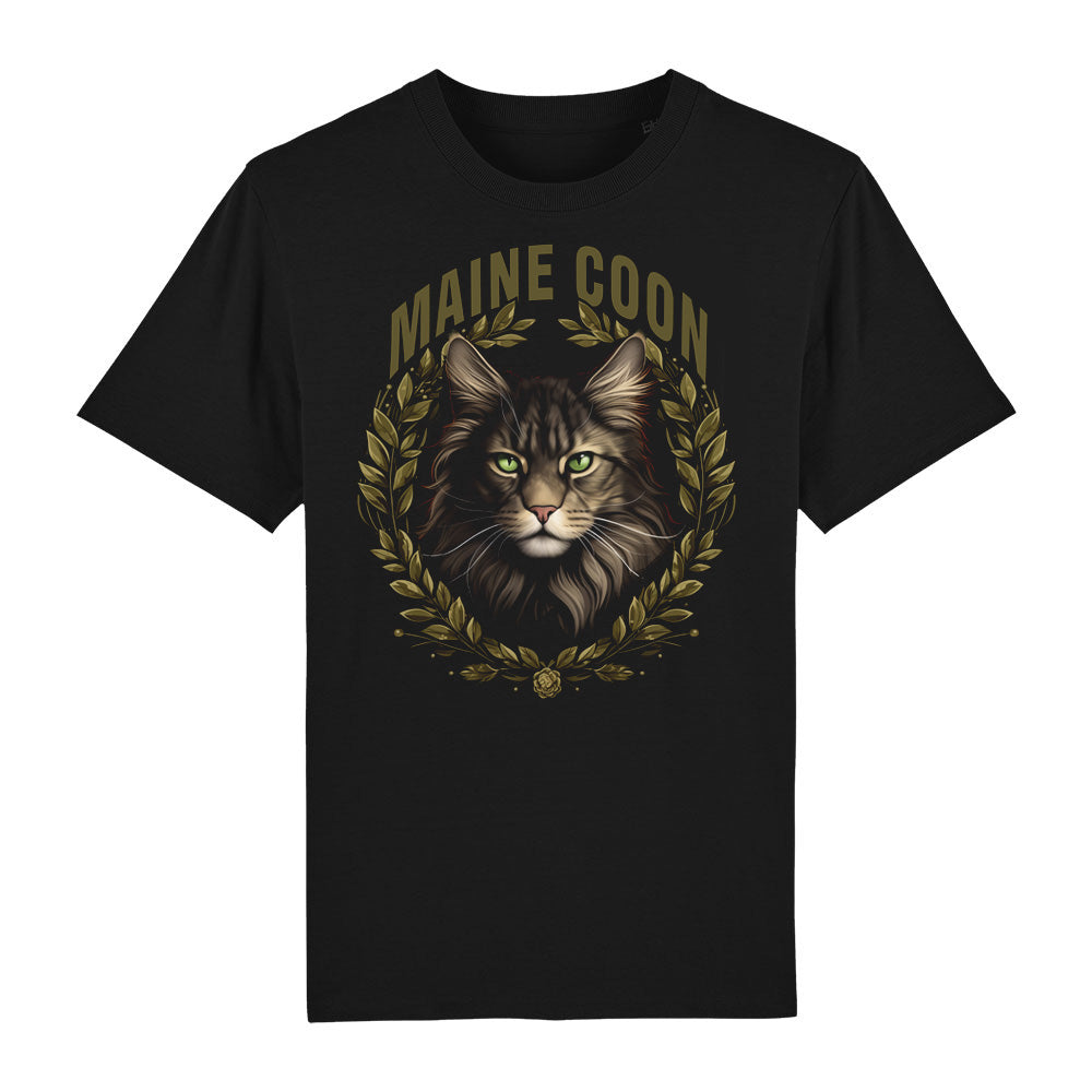 T-Shirt Maine Coon Cat black